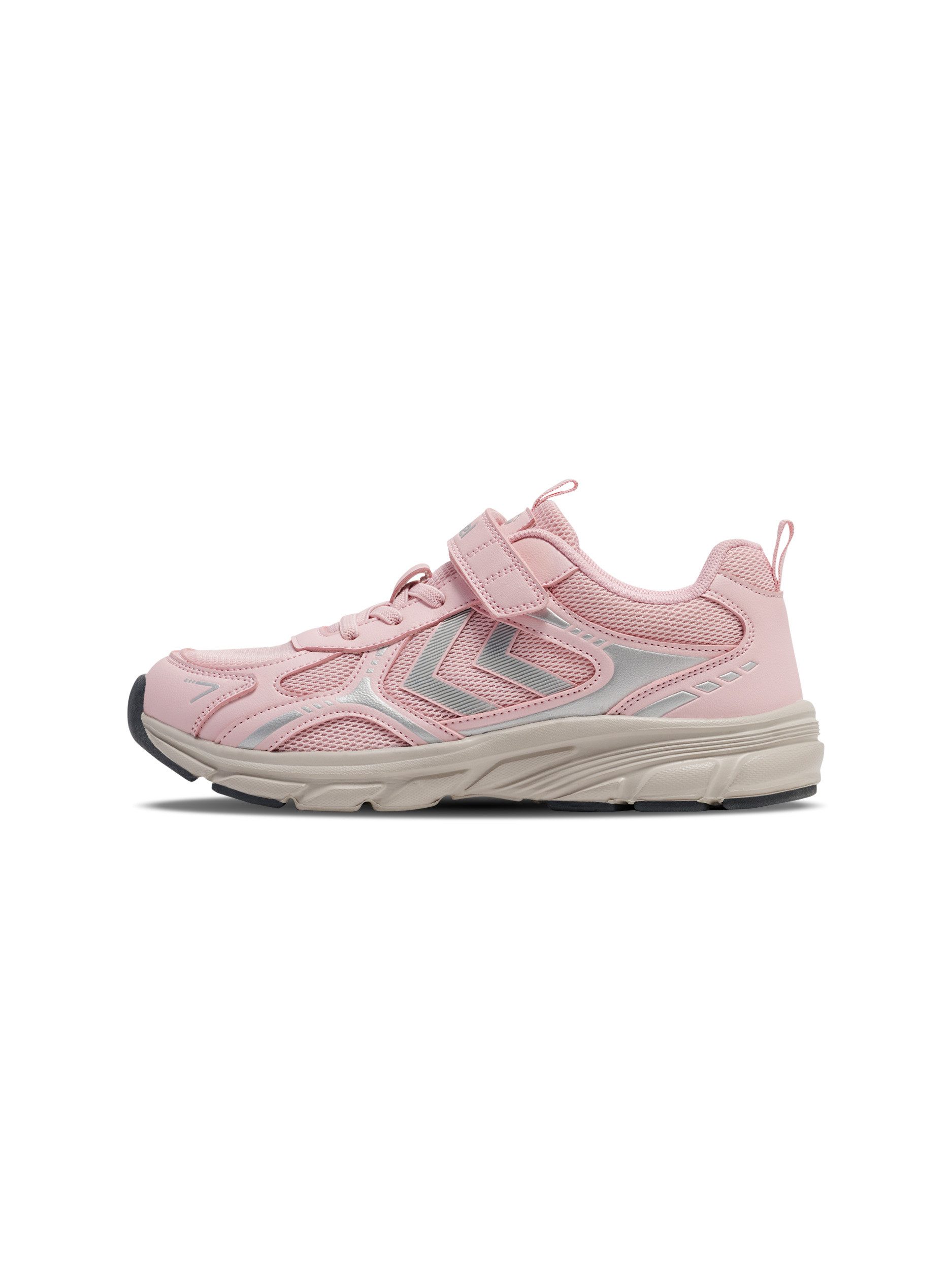 hummel EFFORT ONE VC JR Sneaker runde Schuhspitze, elastische Spitze, leichte EVA-Dämpfung