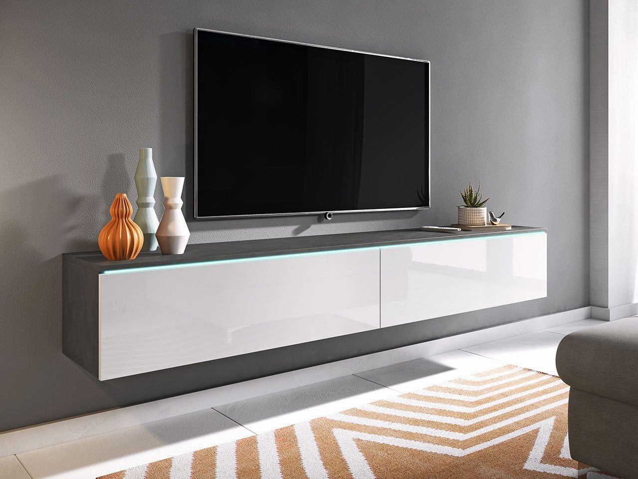 MIRJAN24 TV-Schrank D180 (mit zwei Klappen) günstig online kaufen