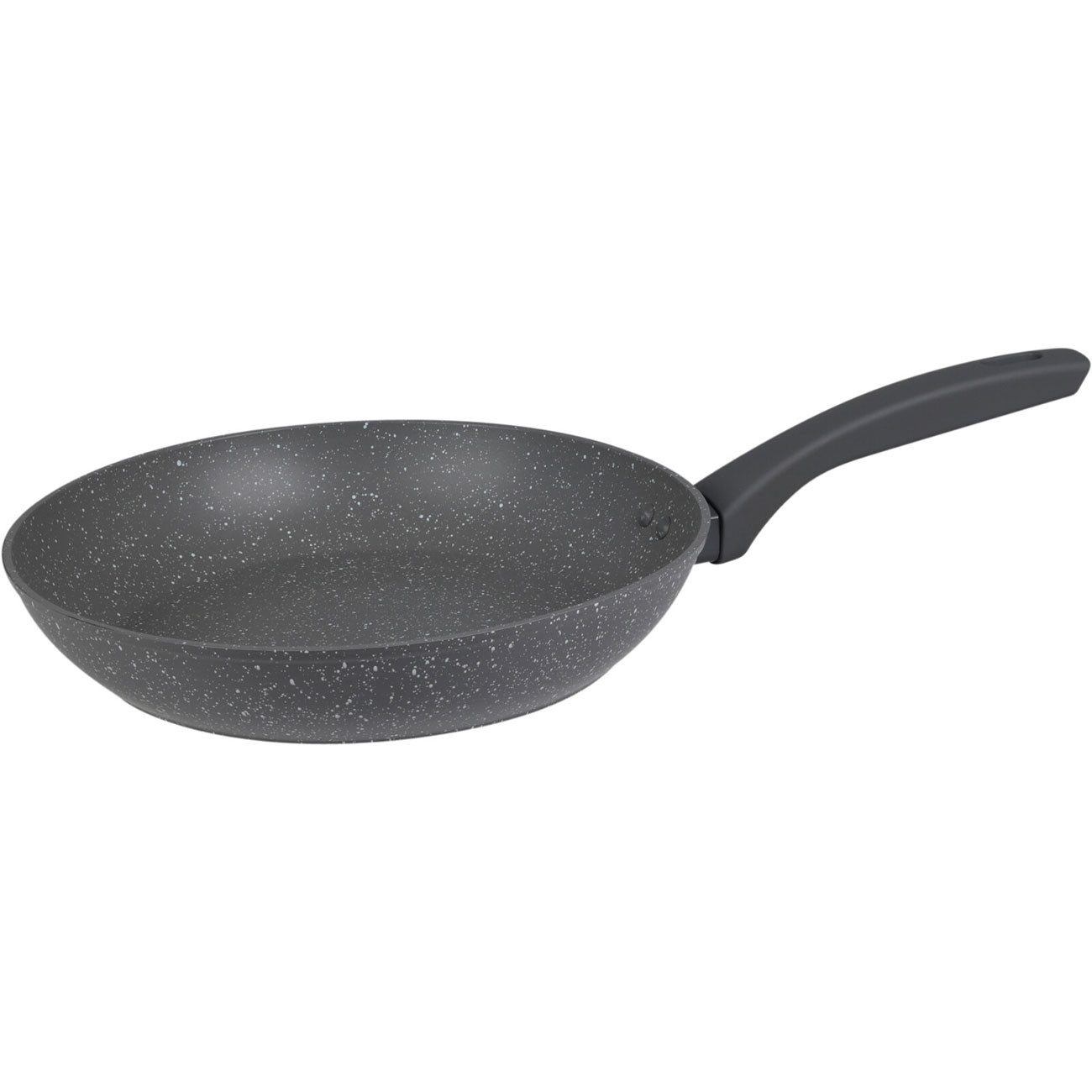 Excellent Houseware Pfannen-Set 3er Pfannen-Set (20/24/28 cm) Grau-Marmoriert, Induktion & Antihaft, (3-tlg), Hochwertige Antihaftbeschichtung: Kochen mit besonders wenig Fett