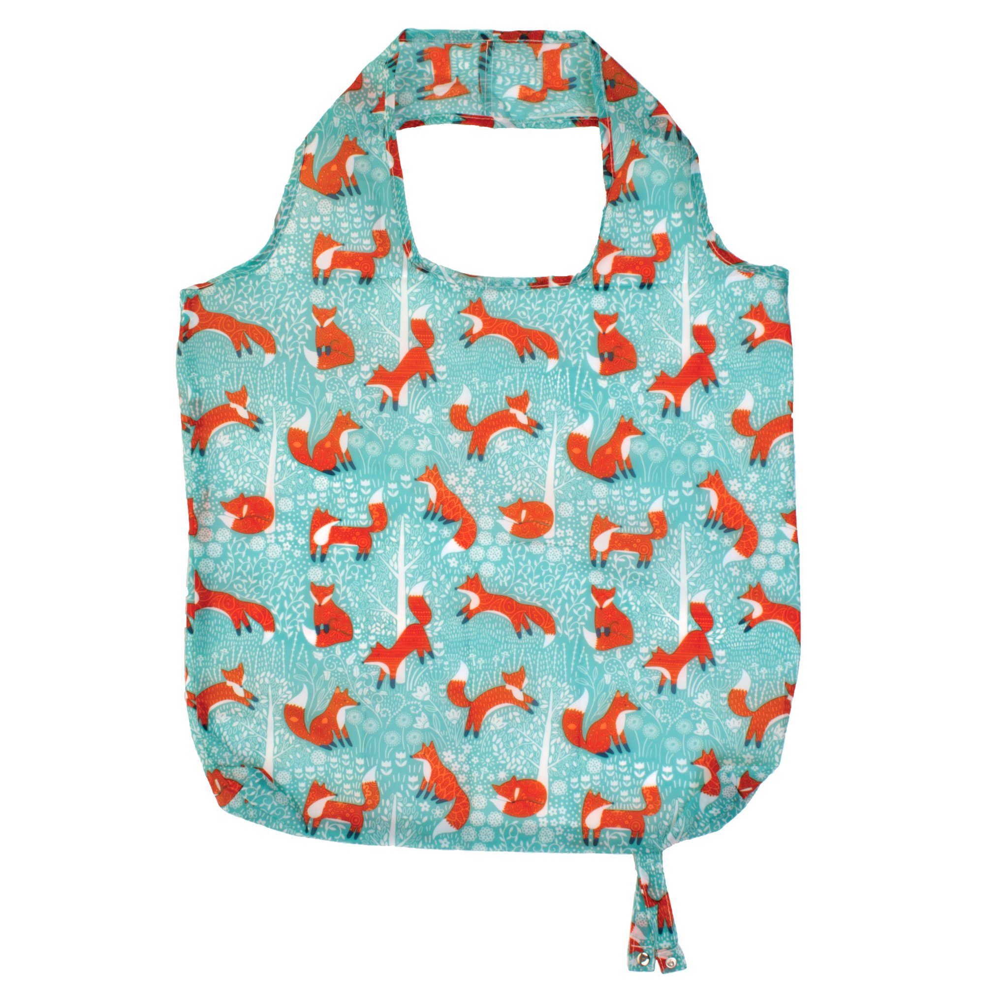 Ulster Weavers Einkaufsbeutel Foraging Fox, faltbare Einkaufstasche incl.Tragegriffe ca.46x61cm Roll-up-Tasche