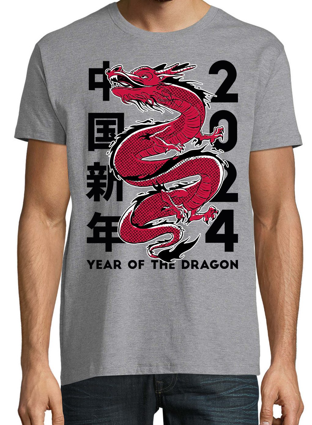 Youth Designz Print-Shirt Dragon 2024 Herren günstig online kaufen