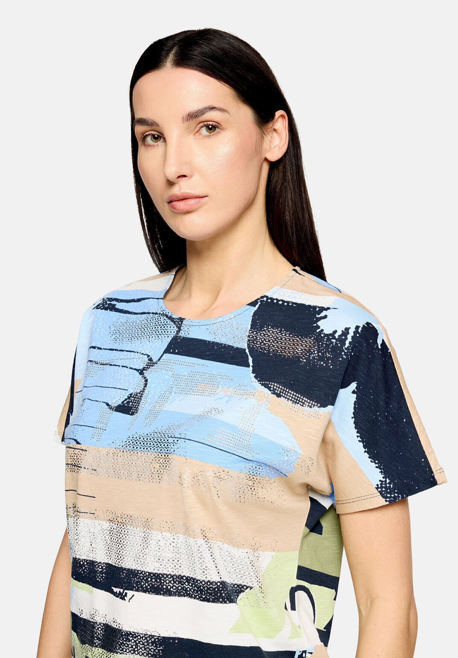 Betty Barclay Kurzarmshirt Damen mit Aufdruck (1-tlg)