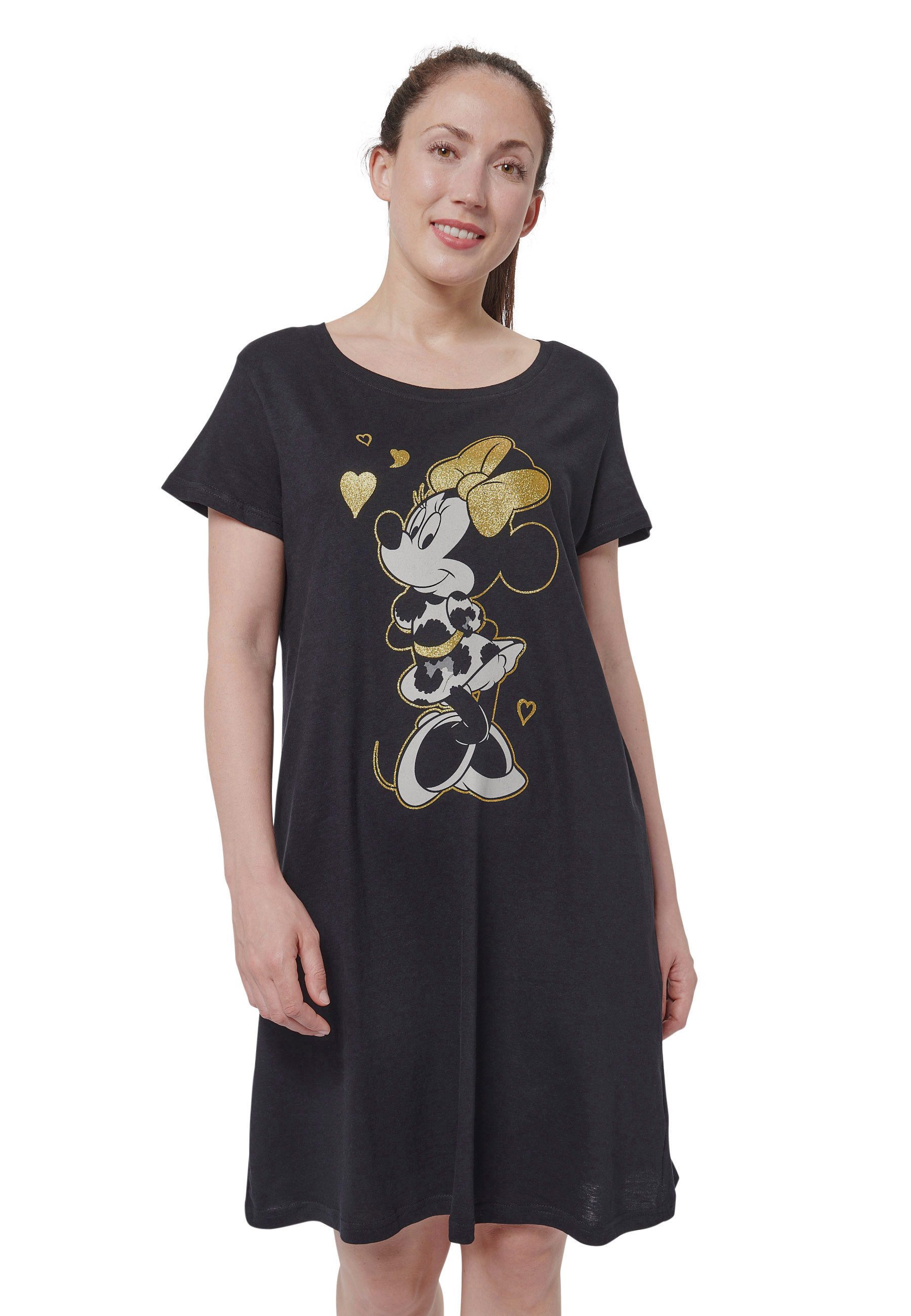 United Labels® Nachthemd Disney Minnie Mouse - Bigshirt