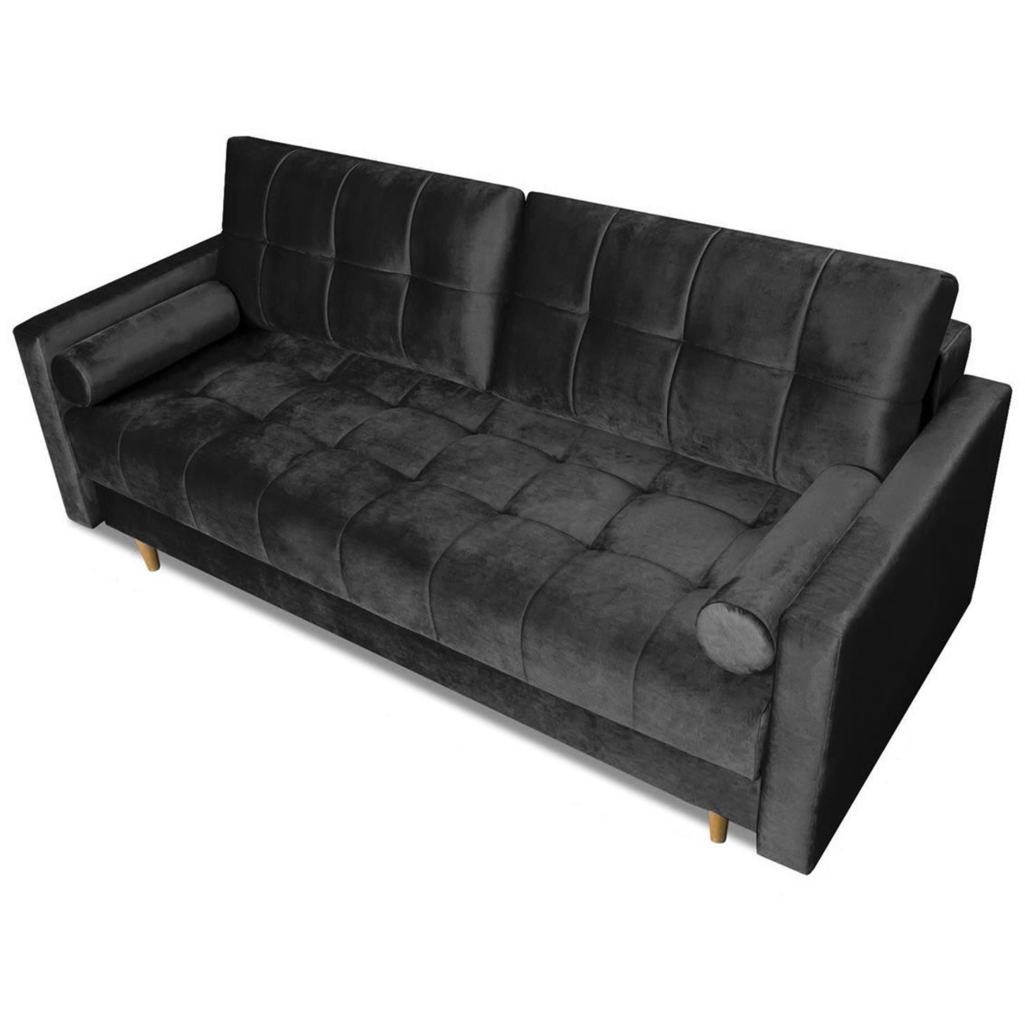Beautysofa Schlafsofa Randvi, Couch im skandinavisches Stil, Polstersofa, m günstig online kaufen