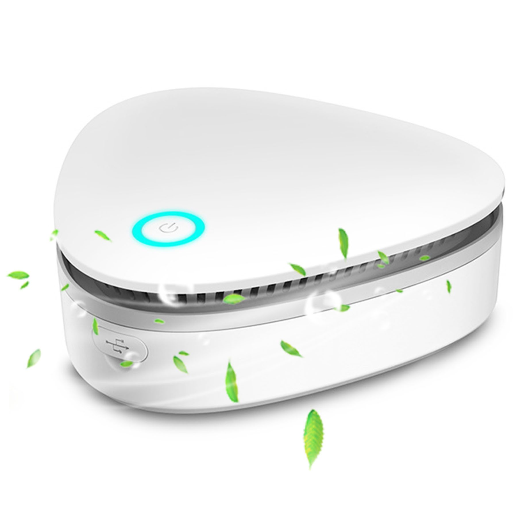 Senmudi Luftreiniger Air Purifier, Geruchskiller,wiederaufladbar,99,9 % Sterilisationsrate, für 30 m² Räume, für Zimmer, Badezimmer, Haustiere, Kühlschrank, Formaldehyd und Geruch