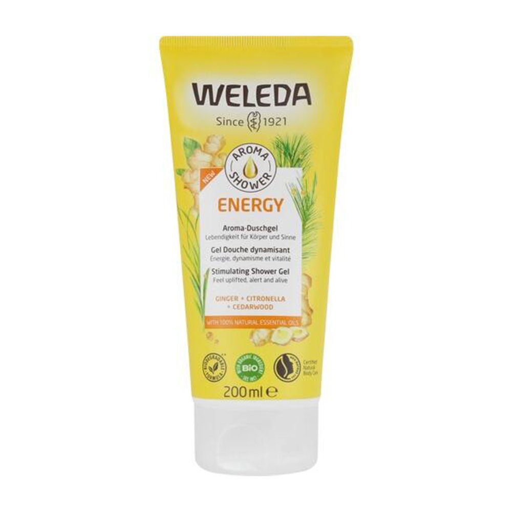 Duschgel WELEDA Aroma Shower Energy, 200 ml