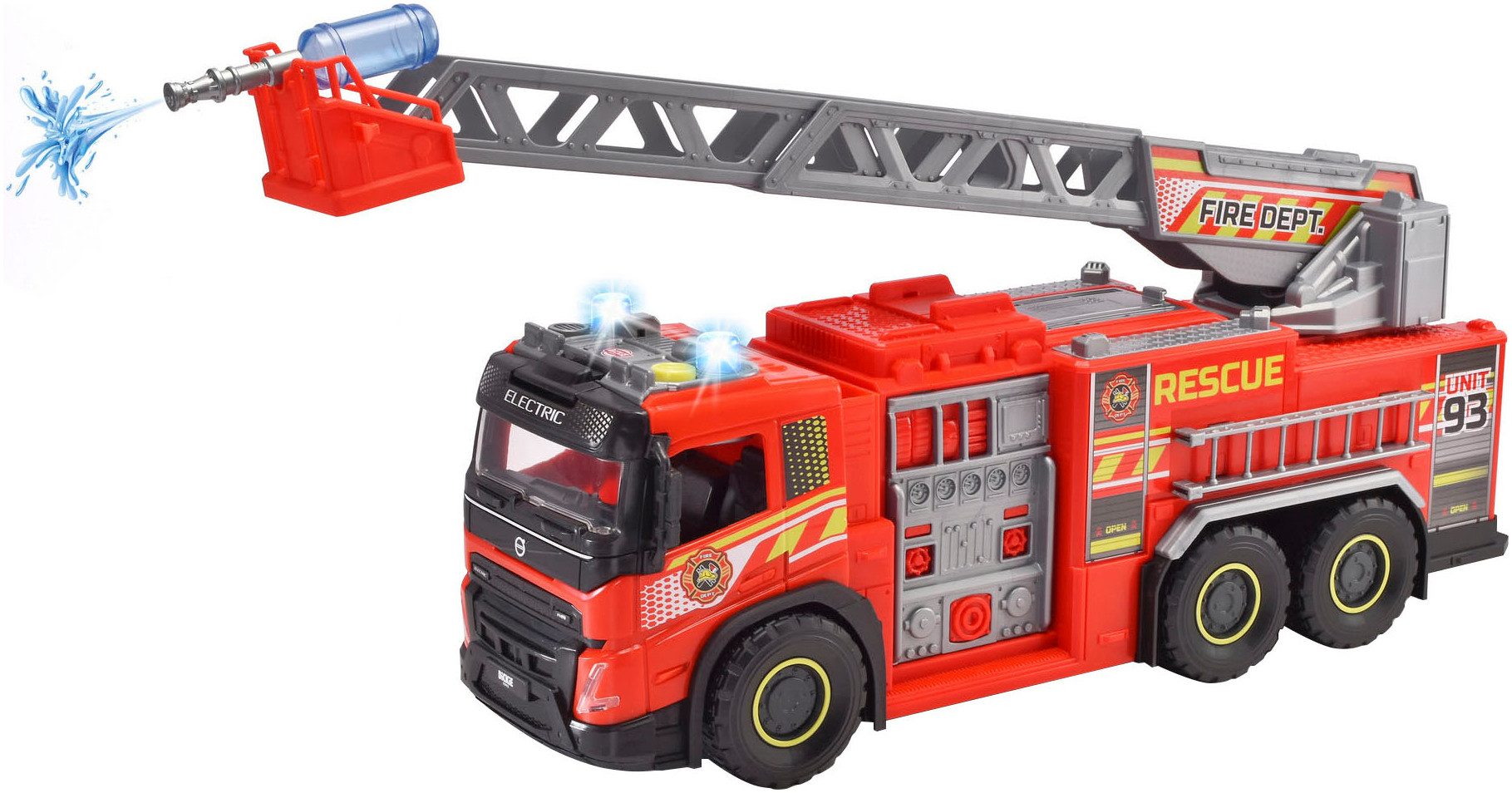 Dickie Toys Spielzeug-Feuerwehr Giant Fire Truck, mit Licht und Sound günstig online kaufen