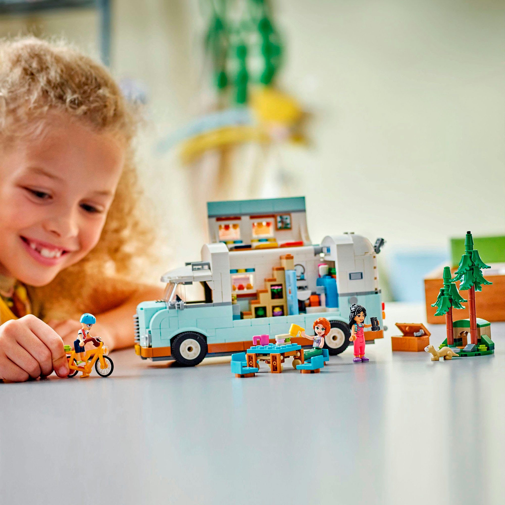 LEGO® Wohnmobil (42663), LEGO Friends Konstruktionsspielsteine, günstig online kaufen