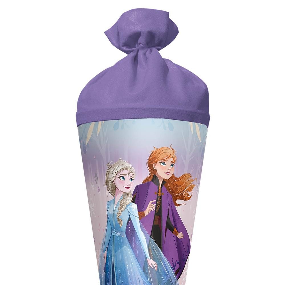 Roth Schultüte Disney Frozen, 70 cm, rund, Filzverschluss, Roth-Spitze