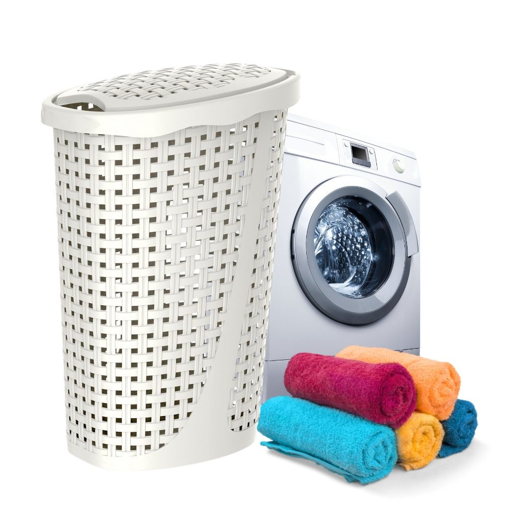 GarPet Wäschebox Wäschebox Wäschesammler Wäschekorb Wäschetruhe Rattan Opti günstig online kaufen
