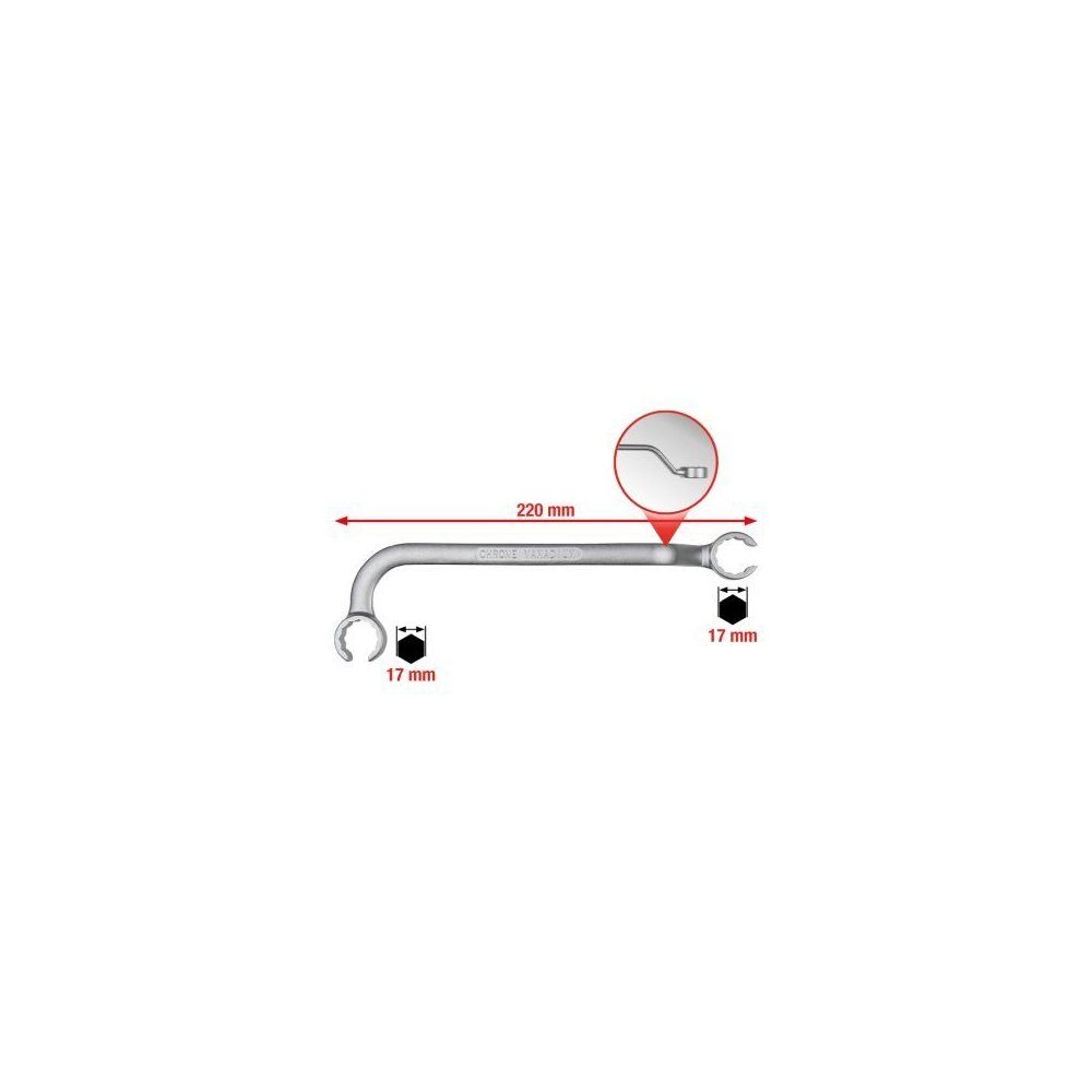 Ringschlüssel 517.0057 KS Doppel-Ringschlüssel 517.0057, Tools