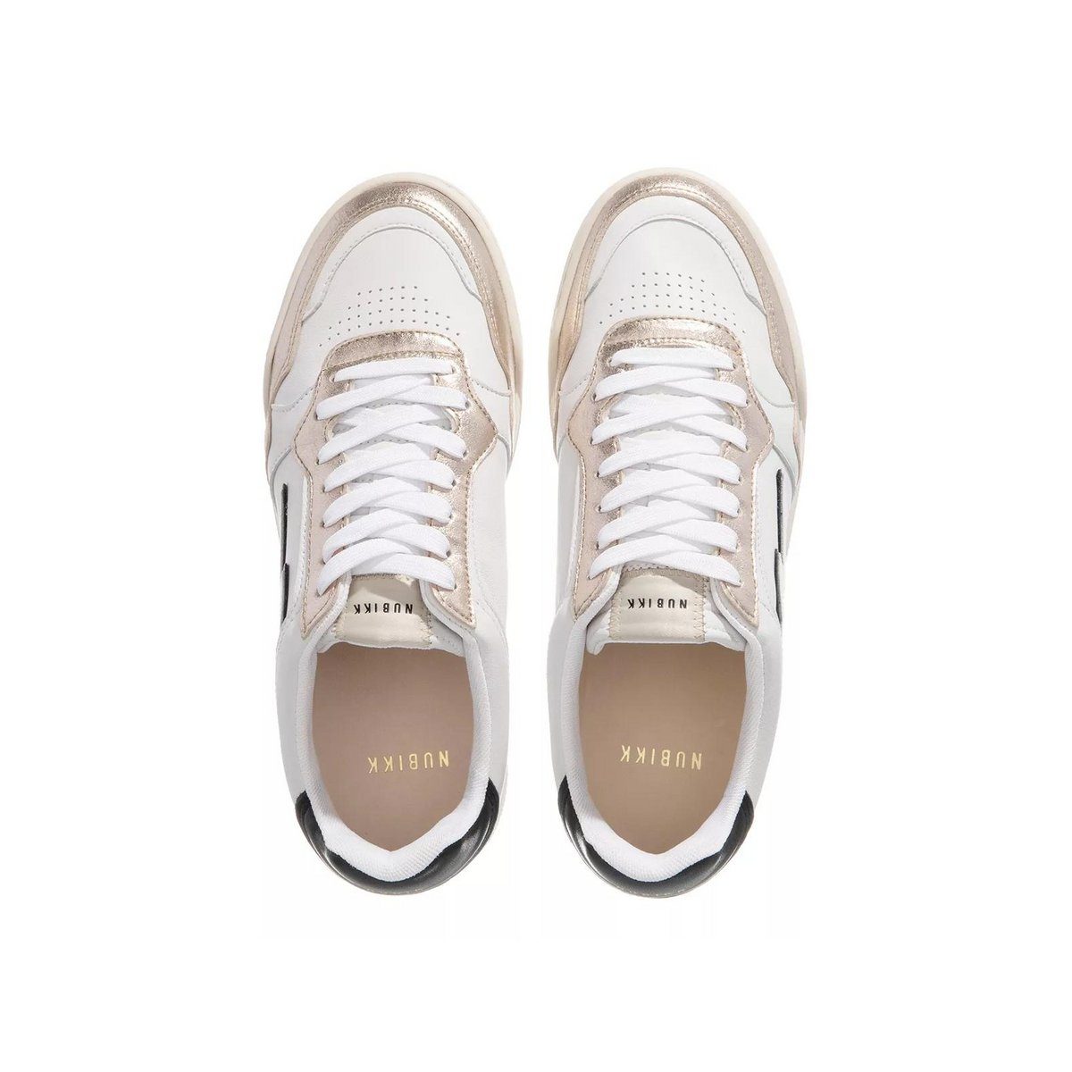 weiß/gold Nubikk (1-tlg) weiß Sneaker