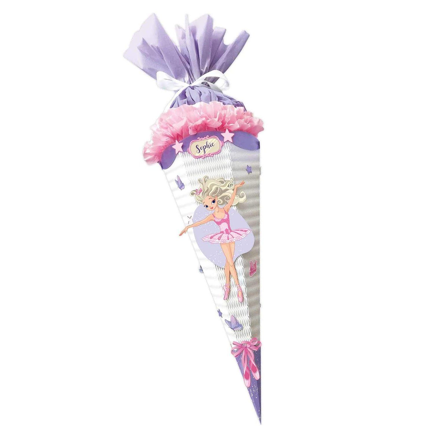 Schultüte Ursus SCHULTÜTEN-BASTELSET EASY LINE "FANTASY BALLERINA"