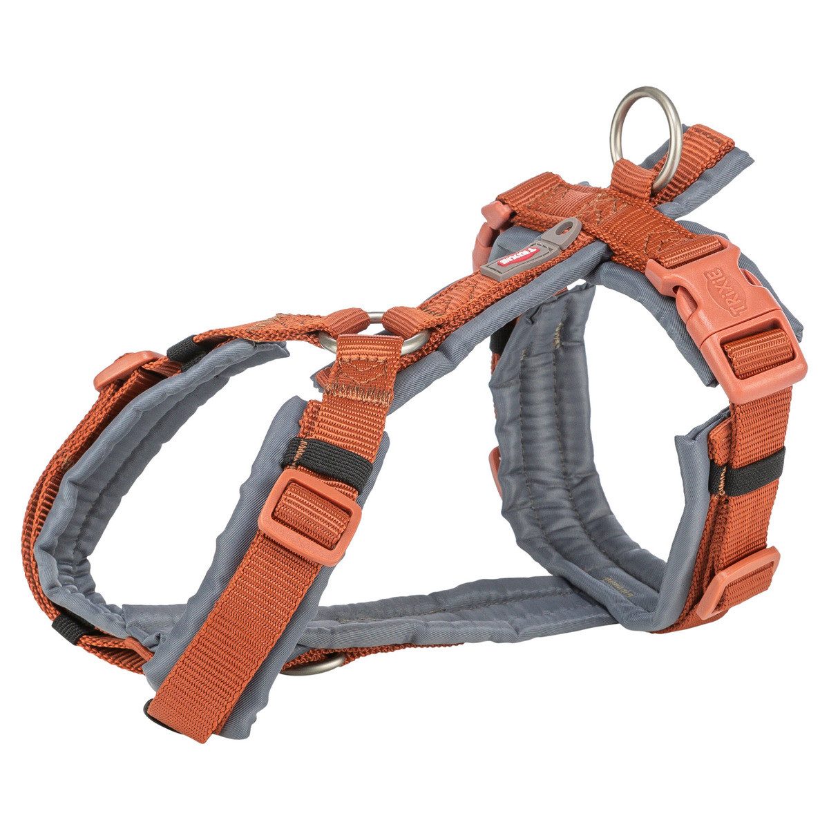 TRIXIE Hunde-Geschirr Premium Trekking Geschirr rost/grafit günstig online kaufen