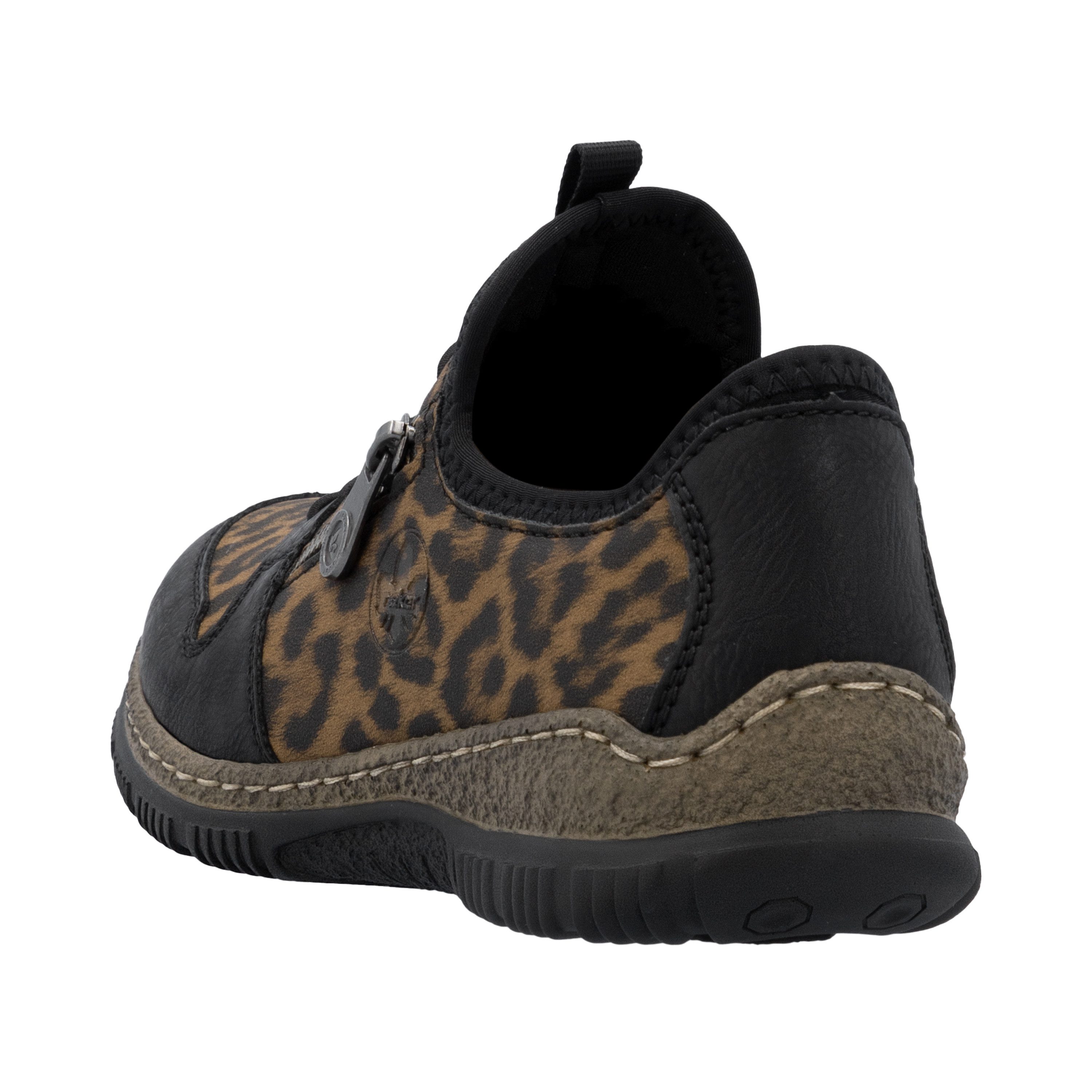 Rieker Slip-On Sneaker Schlupfschuh, Leo-Sneaker, Freizeitschuh mit MemoSof günstig online kaufen