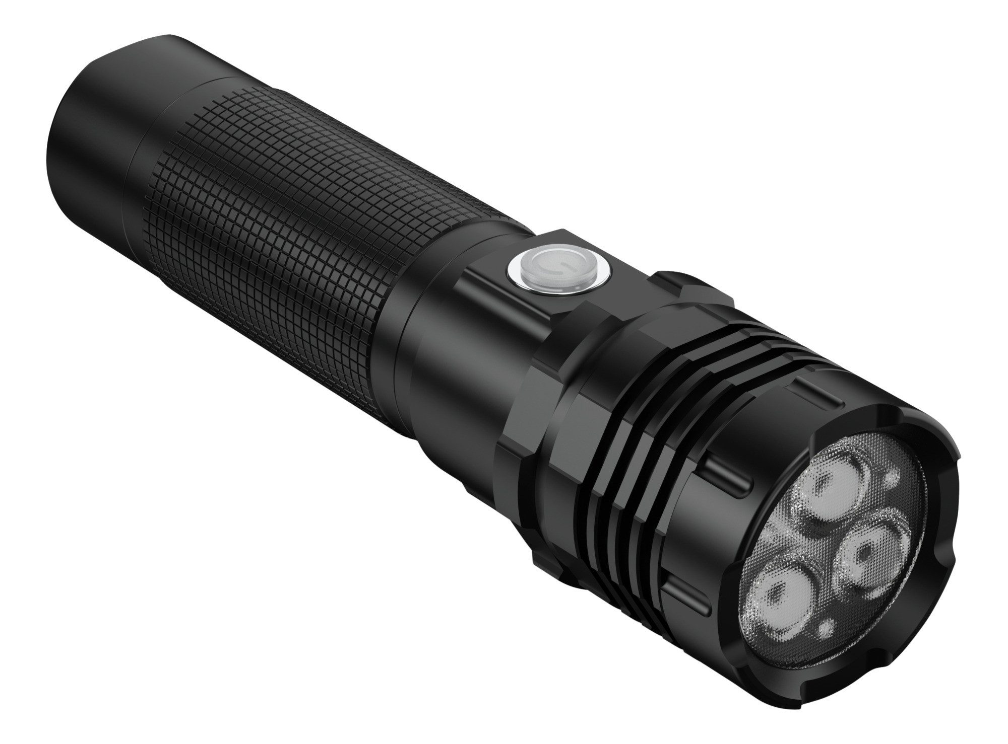 LED Taschenlampe Taschenlampe PRO 3000R (1 Stück) – Wiederaufladbare Taschenlampe