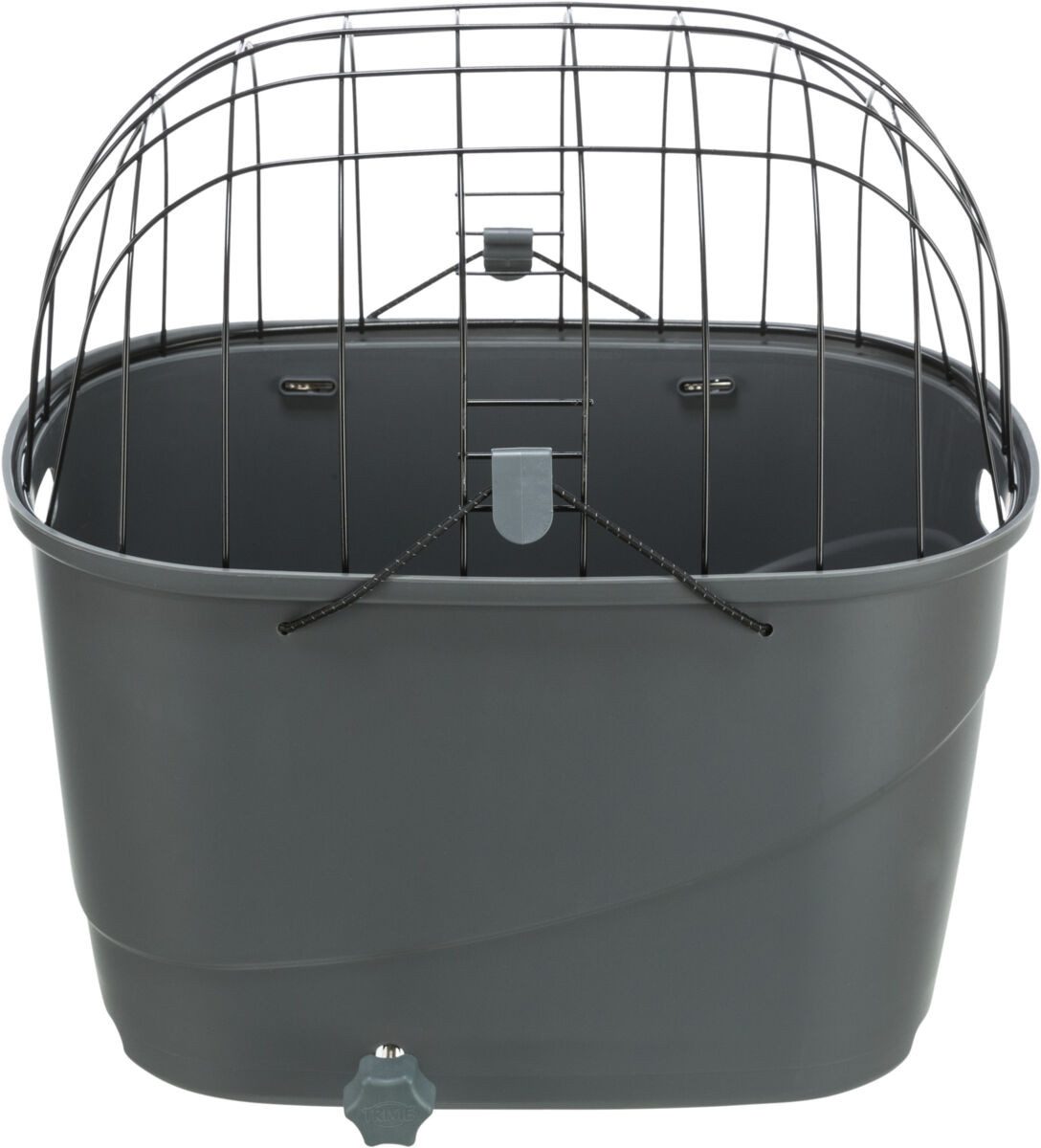 TRIXIE Tierfahrradkorb Fahrradkorb für Gepäckträger - grau - 36 × 47 × 46 c günstig online kaufen