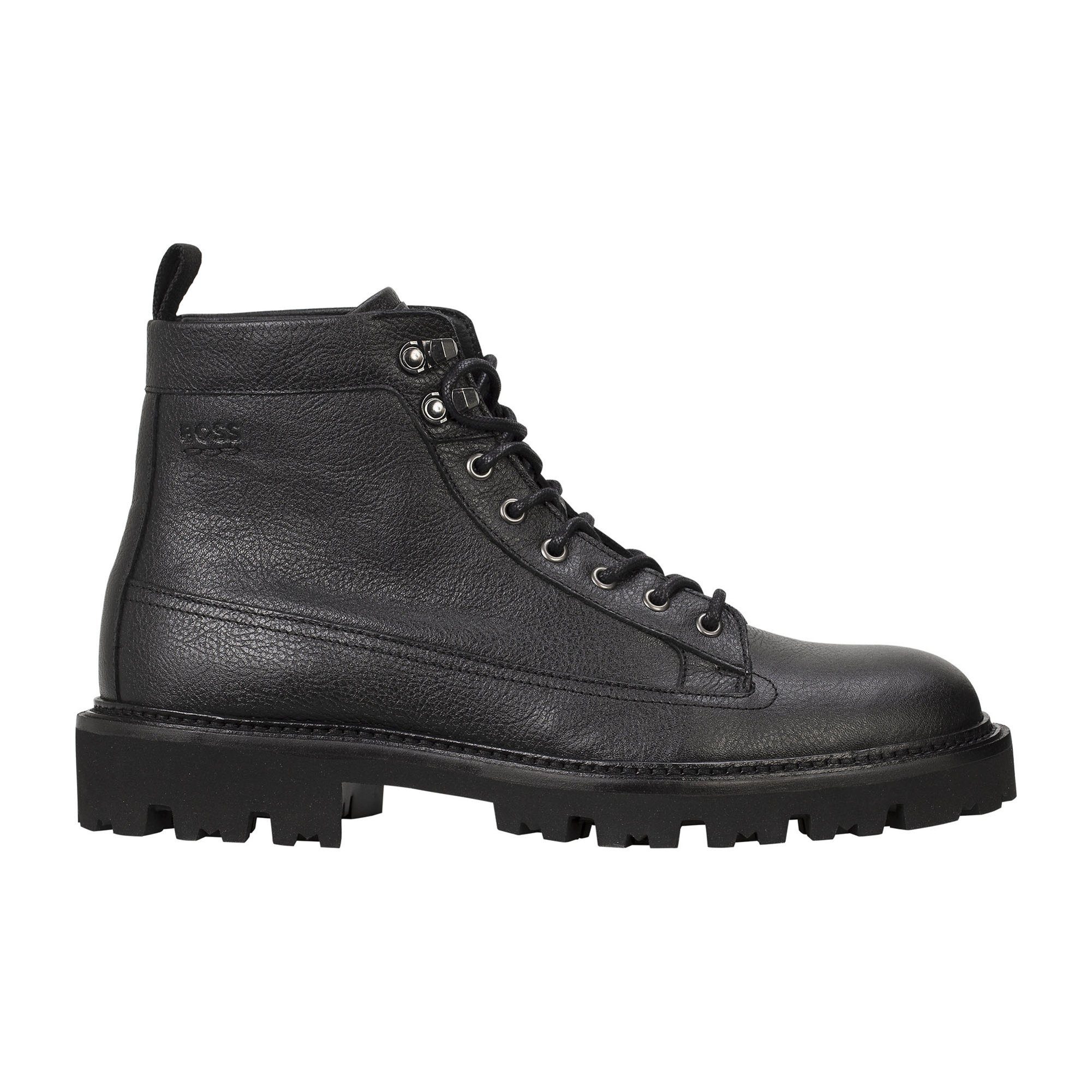 BOSS Herren Stiefel Leder Julyo Halb grhk Stiefel günstig online kaufen