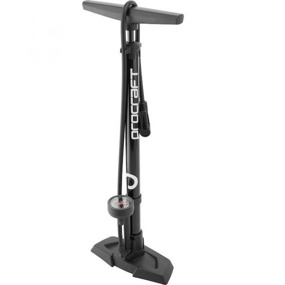 Procraft Fahrradpumpe Procraft Standpumpe Thruster Essential One Size Schwarz - zuverlässige