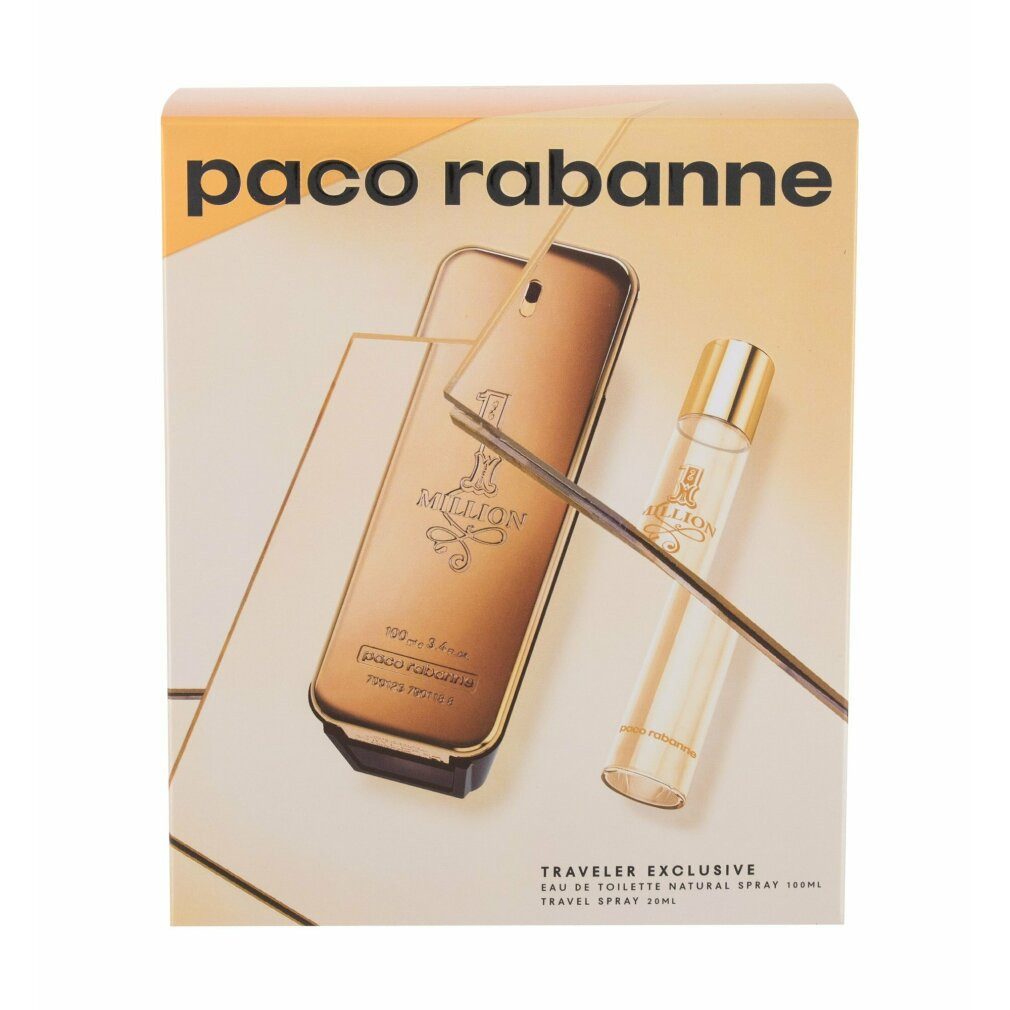 RABANNE Duft-Set Paco One Million 1 Million Eau de Toilette 100ml + Mini 20ml