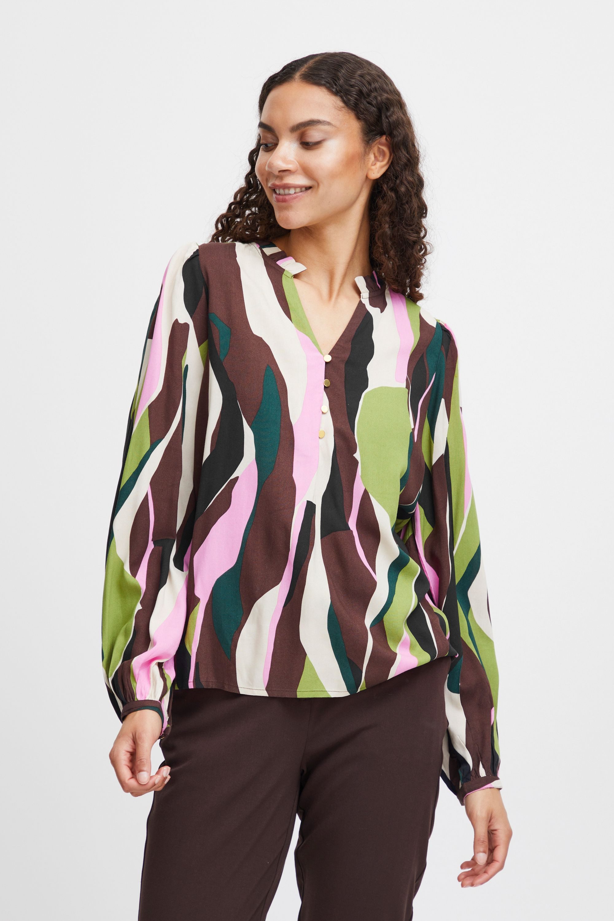 Langarmbluse BYHISIA BLOUSE - 20813829