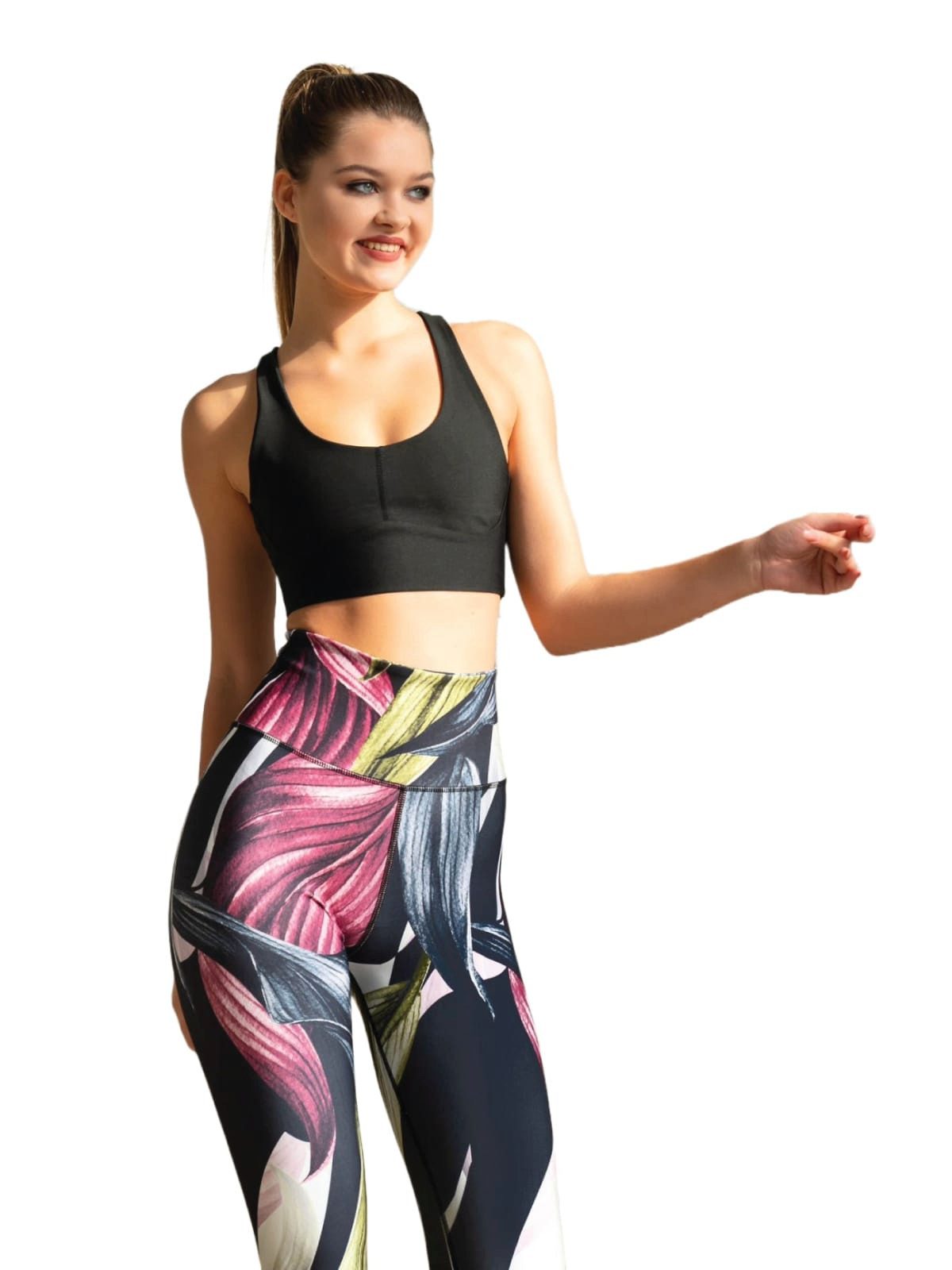 Lismina Leggings Extra High Waist Leggings Atmungsaktiv, Elastischer Bund