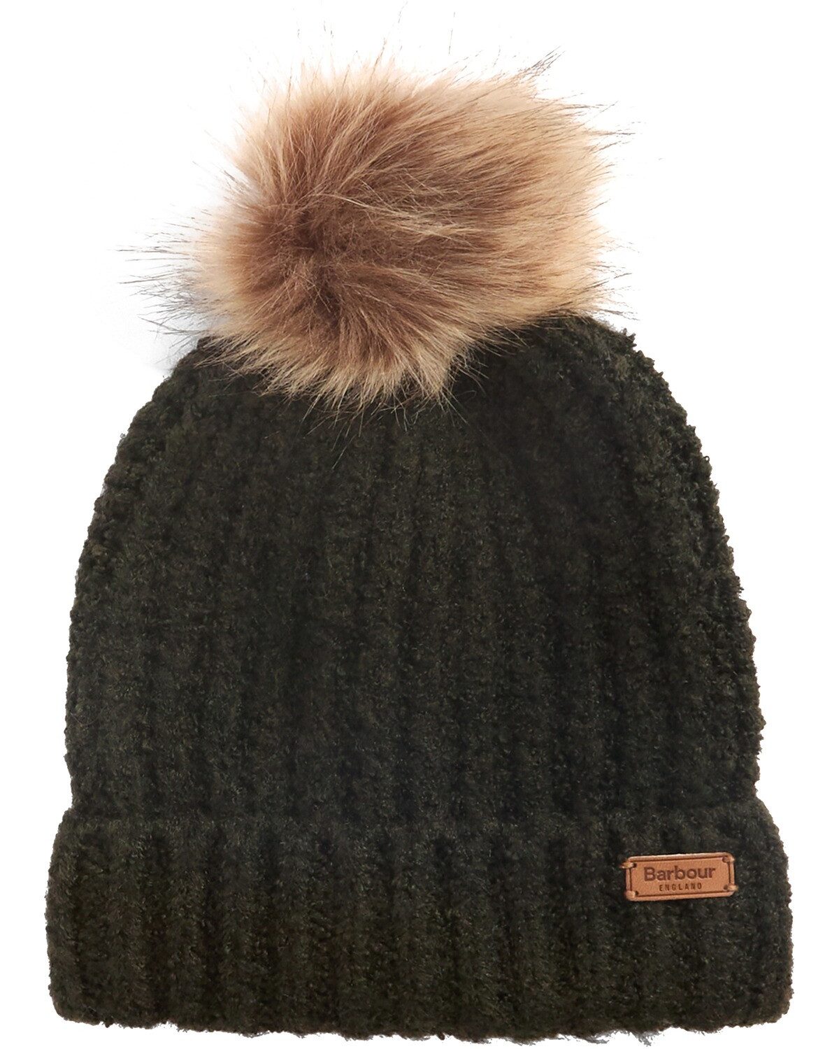 Barbour Bommelmütze Set Saltburn Beanie und Schal – Bild 3 von 5
