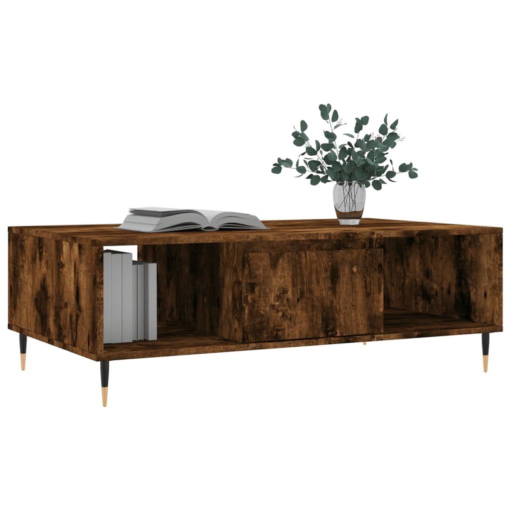 vidaXL Couchtisch Couchtisch Holzwerkstoff (1-St) Räuchereiche | Räuchereiche cm 104x60x35 Räuchereiche