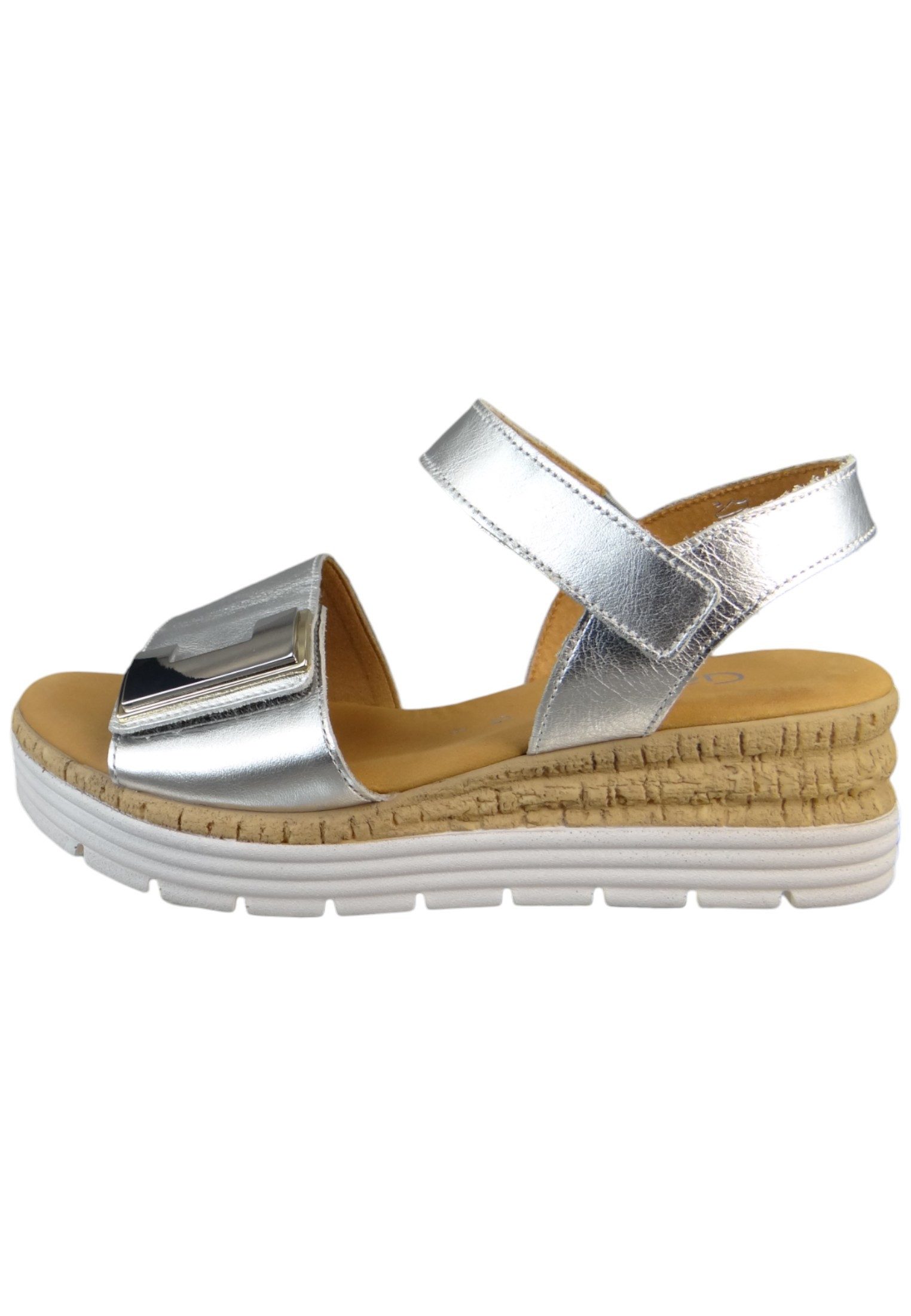 Gabor 42.700 10 Silber Sandale