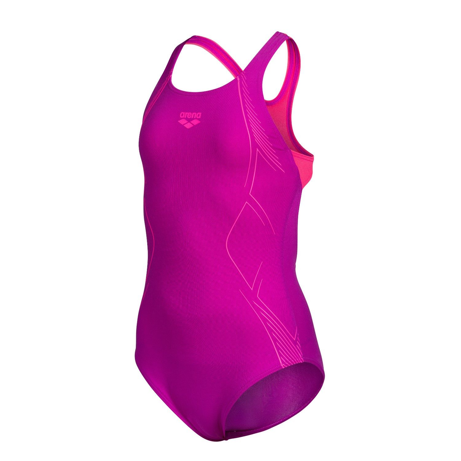Arena Badeanzug Graphic Swim Pro Back Schwimmanzug Girls