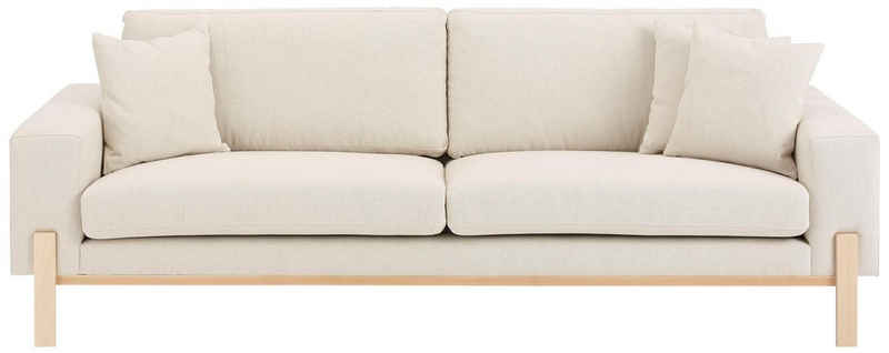 OTTO products 3-Sitzer Hanne, Verschiedene Bezugsqualitäten: Baumwolle, recyceltes Polyester