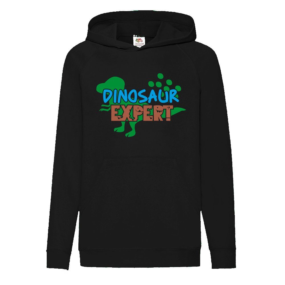 G-graphics Hoodie Dinosaur Expert Kinder Hoodie / Kapuzenpullover mit coolem Motiv als Frontprint