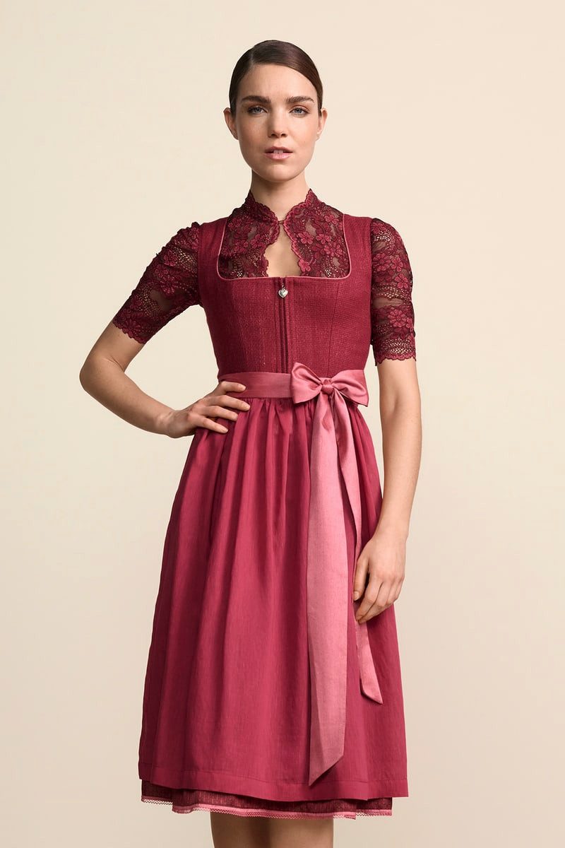 Krüger Dirndl Krüger Dirndl - Dirndl Fenella (70cm) - beere