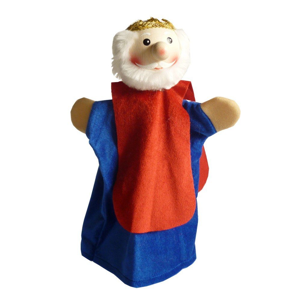 Kersa Handpuppe Handpuppe König 28cm 60290 Kersa (Packung), Sehr gut geeignet um Geschichten zu erzählen