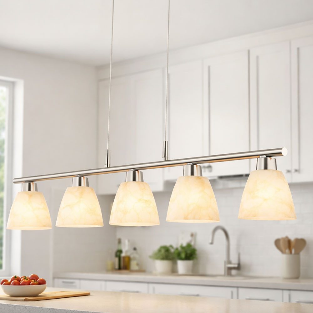 GLOBO LIGHTING Pendelleuchte, Leuchtmittel nicht inklusive, Esstischlampe Hängelampe Esstisch Hängeleuchte