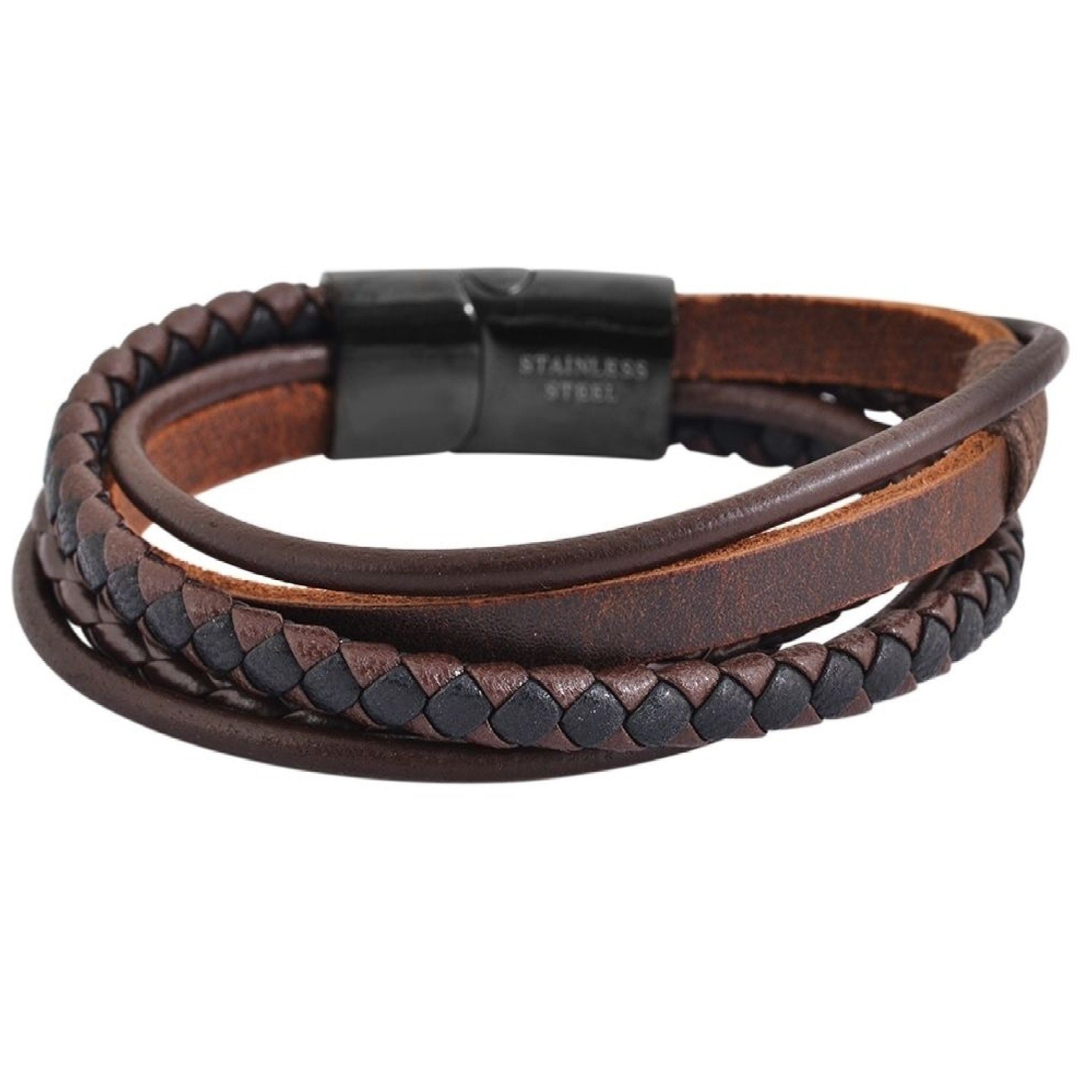 Adelia´s Edelstahlarmband Herren Armband aus Edelstahl 22 cm günstig online kaufen