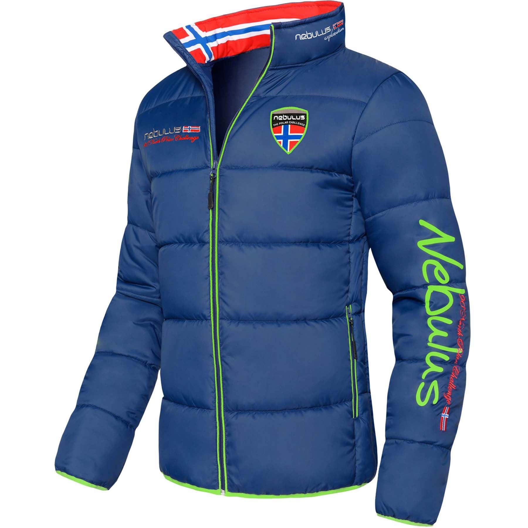 Winterjacke EXODUS, P4163 - Herren, navy-grün, XL