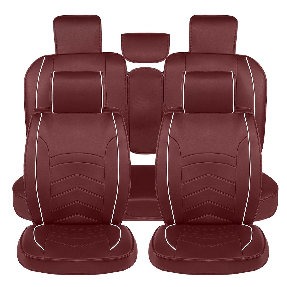 5-Sitzer Auto Sitzbezug Schonbezug Universal Komplettset Sitzauflage  sitzbezüge