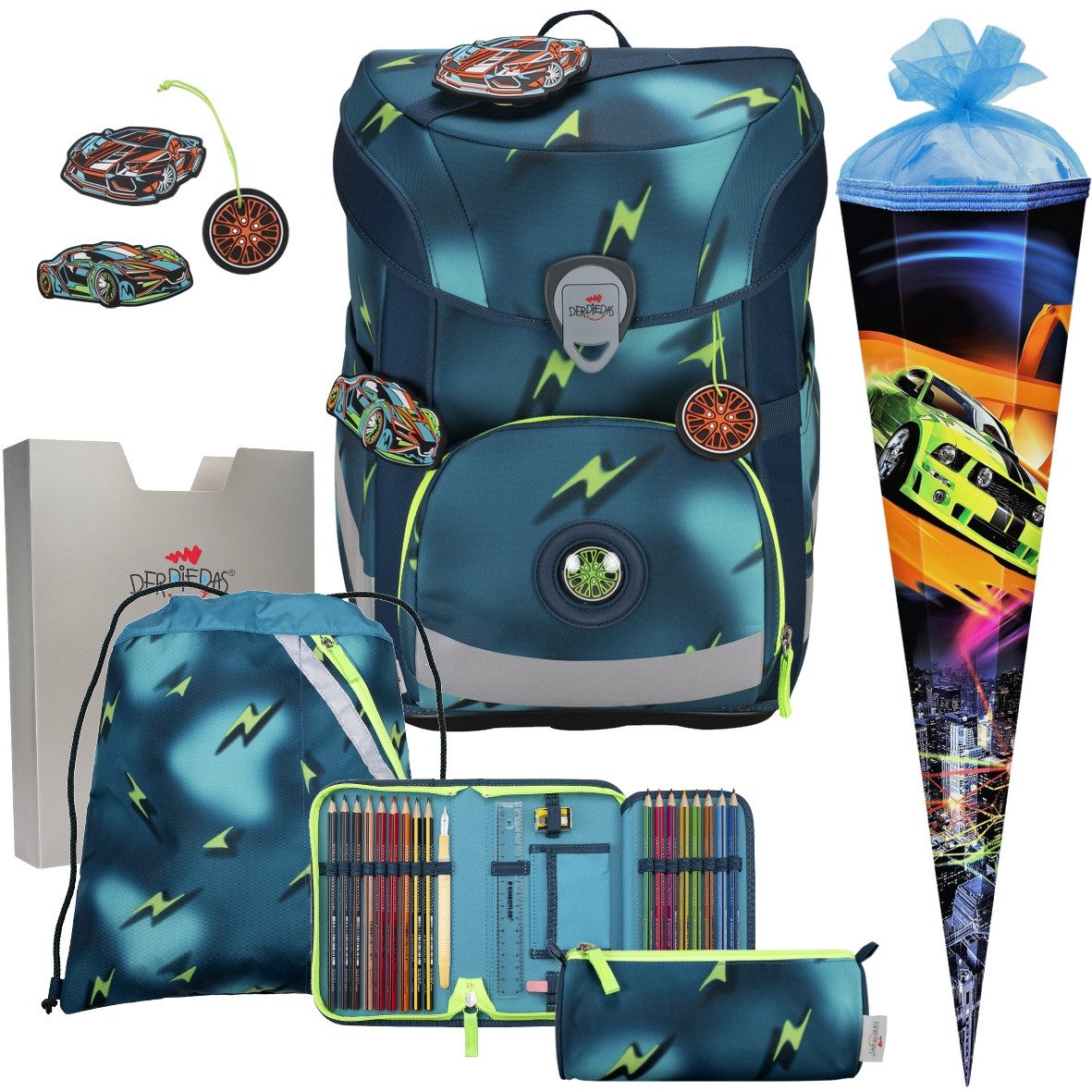 DerDieDas® Schulranzen Jungen 1.Klasse ErgoFlex Easy in ...