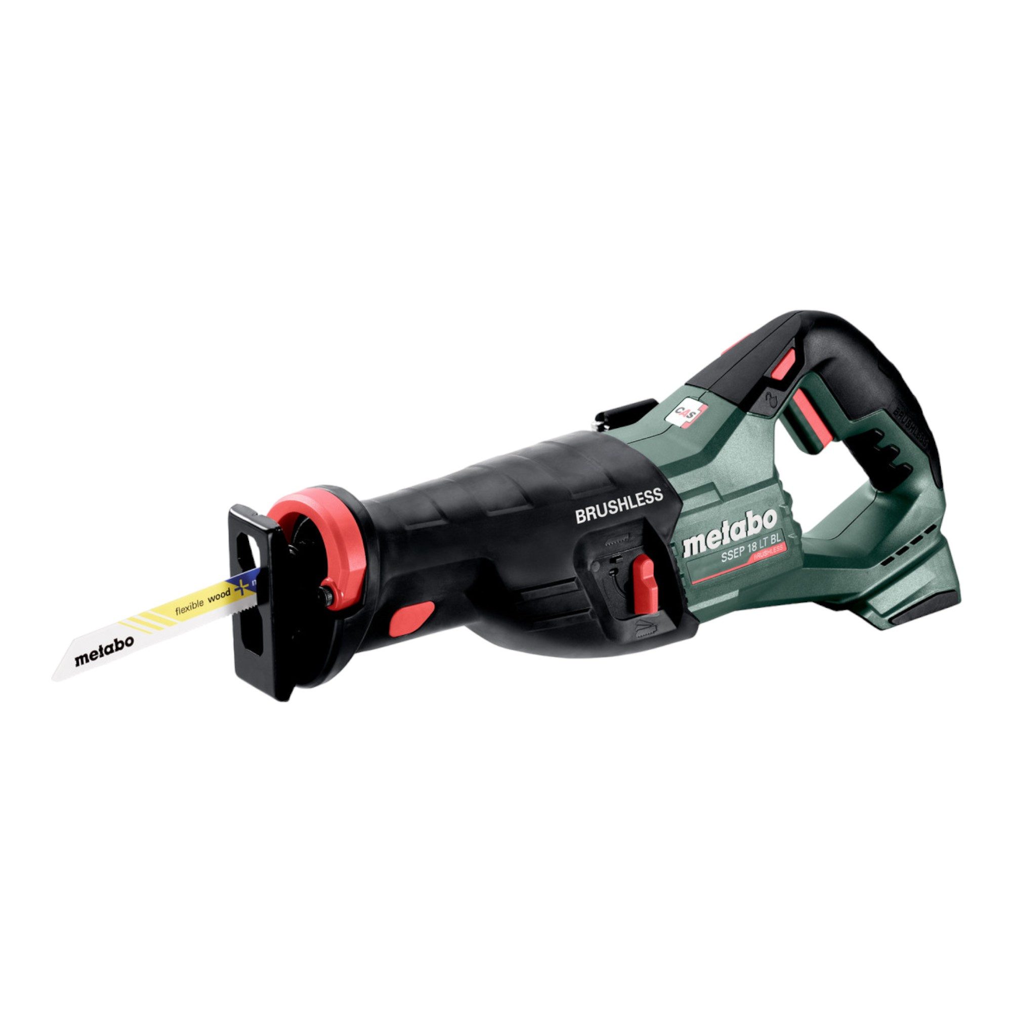 metabo Akku-Reciprosäge SSEP 18 LT BL Akku Säbelsäge 18 V 32 mm Brushless + 2x LiHD Akku 8,0