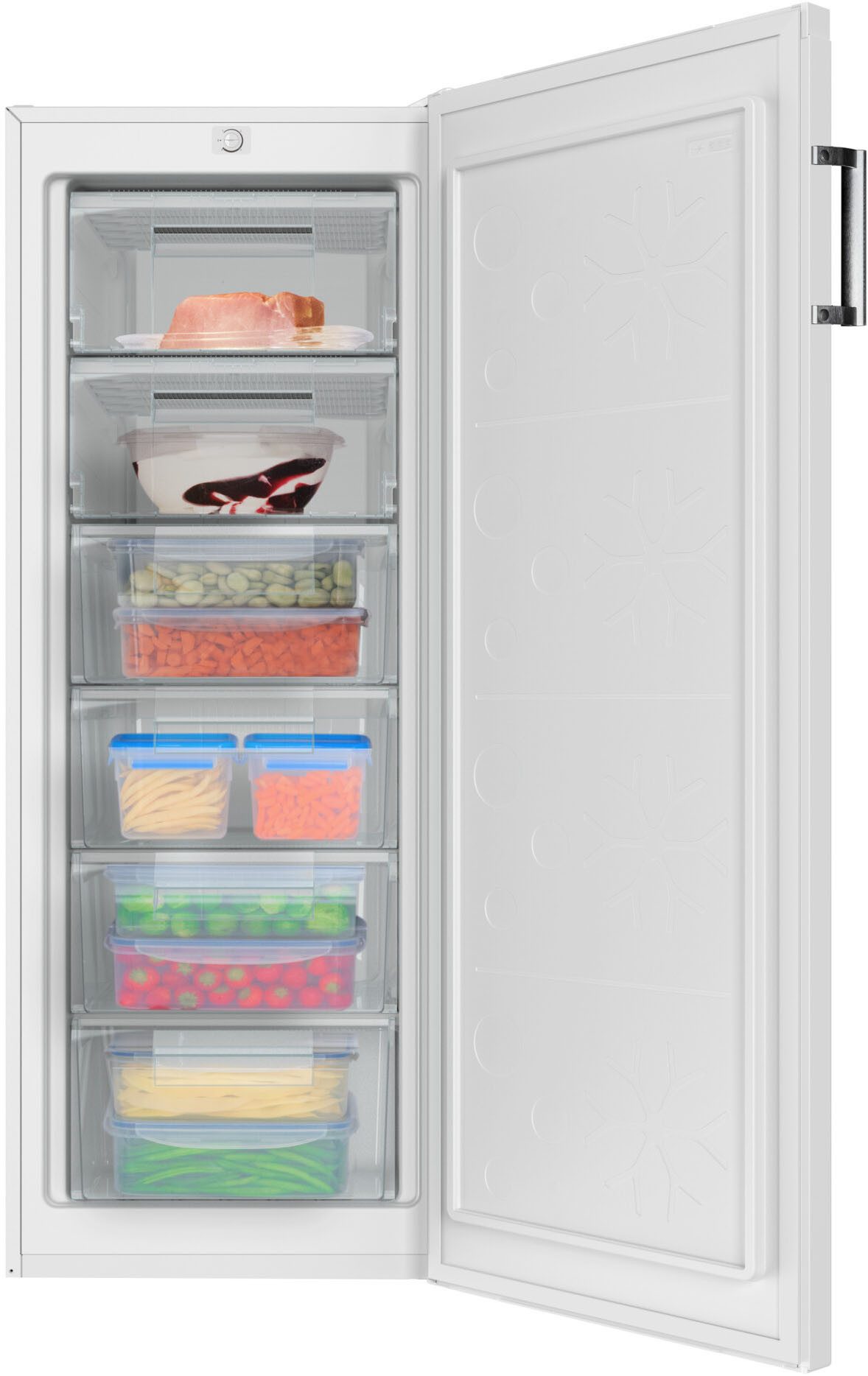 Amica Gefrierschrank GS 324 180 W, 144 cm hoch, 54 cm breit