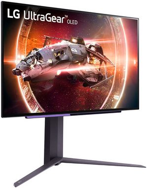 LG UltraGear 27GS95QE Gaming-Monitor (67 cm/27 ", 2560 x 1440 px, QHD, 0,03 ms Reaktionszeit, 240 Hz, OLED)