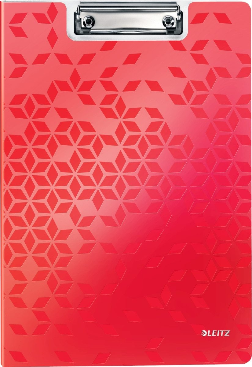 Schreibmappe Klemmbrettmappe Wow A4 rot (10 Stück)