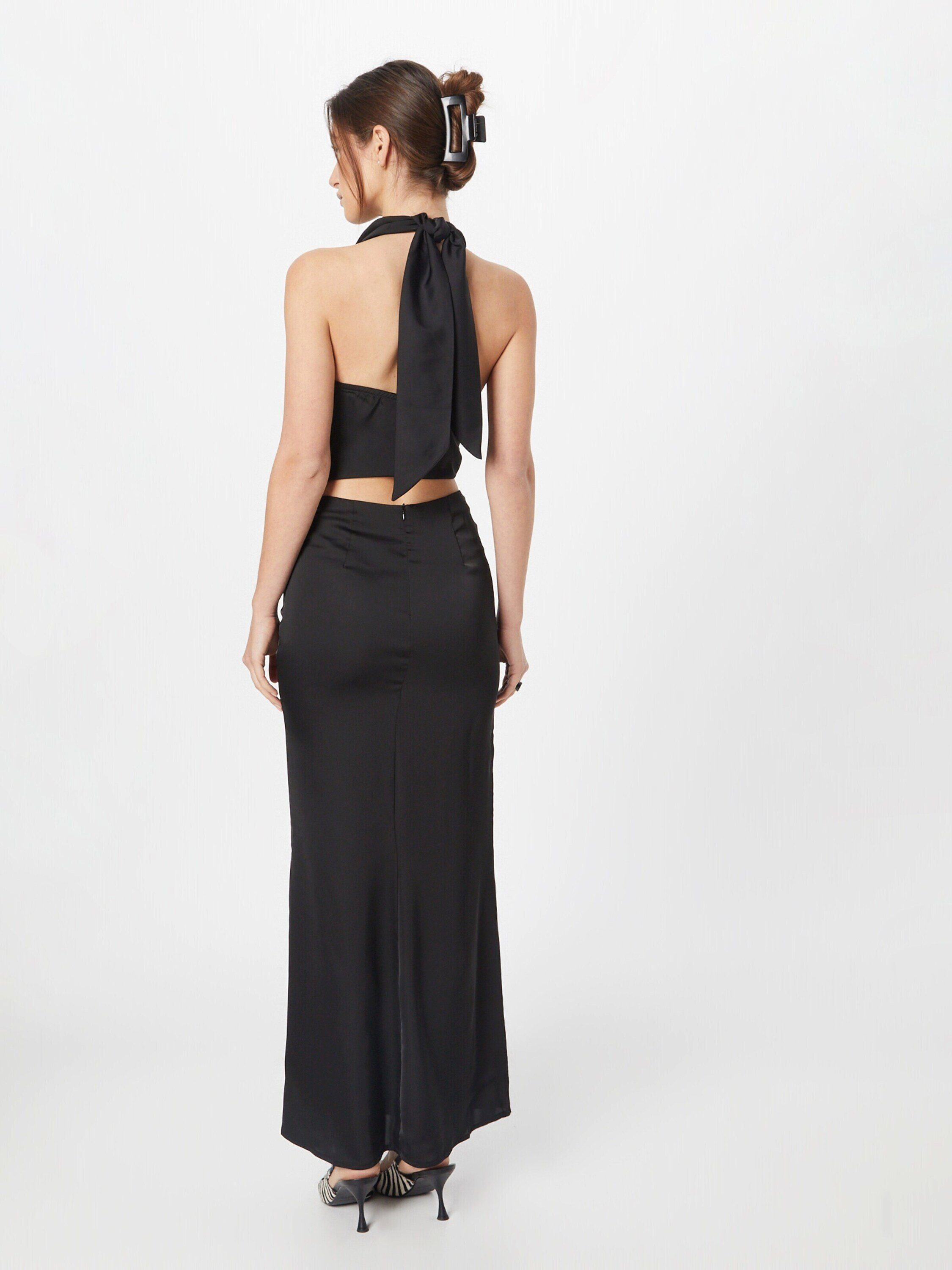Misspap Business-Kostüm (Me) High Neck Satin Cowl Co-ord, Cut-Outs