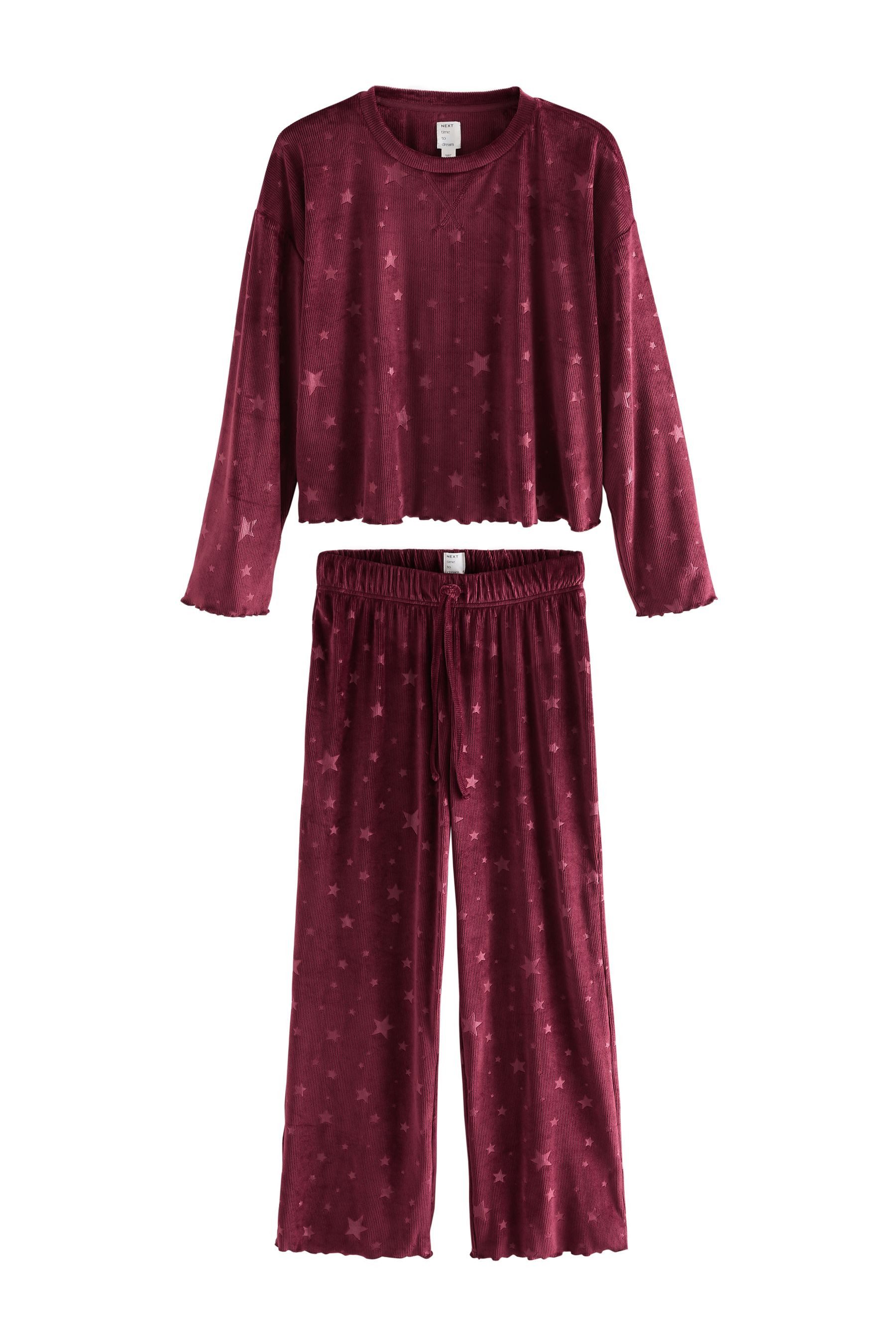 Next Pyjama Superweicher Schlafanzug mit langen Ärmeln (2 tlg) günstig online kaufen