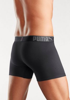 PUMA Boxershorts Lifestyle Sueded Cotton Boxer 3P (Packung, 3-St)