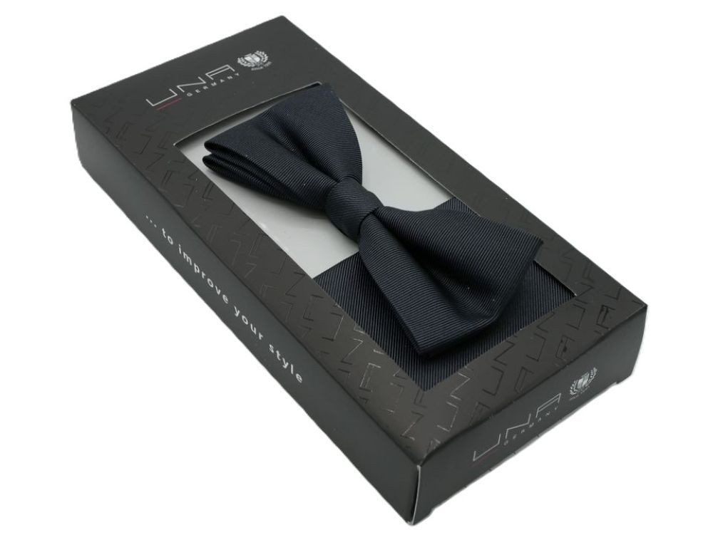 UNA Fliege Schleife Seide Salice mit Tuch i.K.