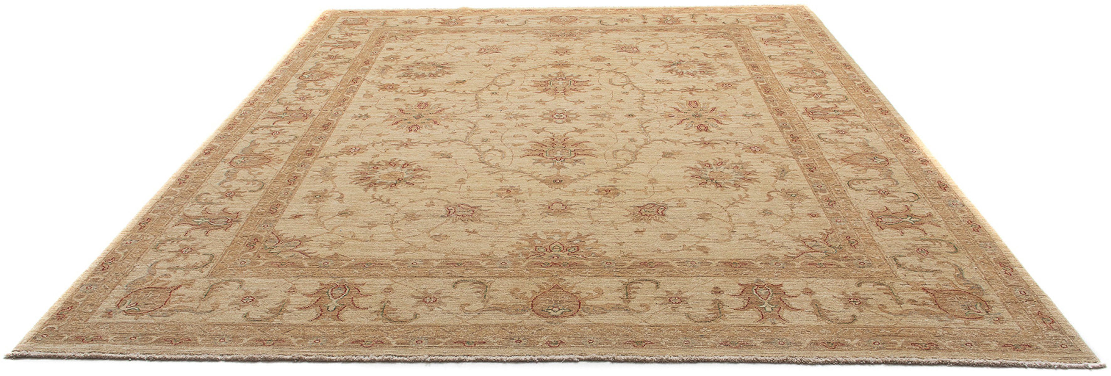 Orientteppich Ziegler - 296 x 245 cm - hellbraun, morgenland, rechteckig, Höhe: 6 mm, Wohnzimmer, Handgeknüpft, Einzelstück mit Zertifikat