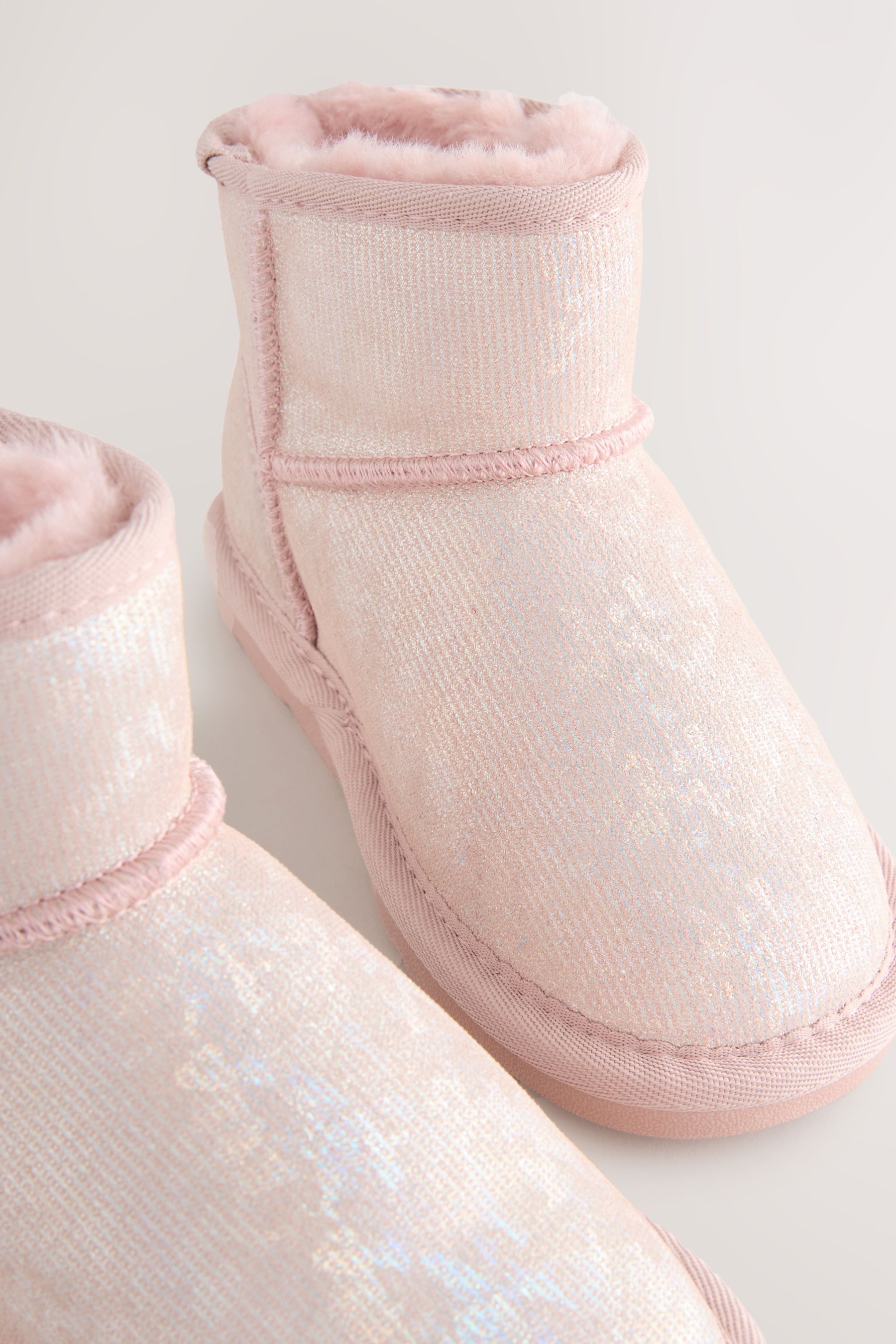 Next Wasserabweisende Schlupfstiefel aus Veloursleder Stiefel – Bild 4 von 5