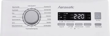 Hanseatic Waschmaschine Toplader HTW712D, 7 kg, 1200 U/min, Mengenautomatik, Überlaufschutzsystem